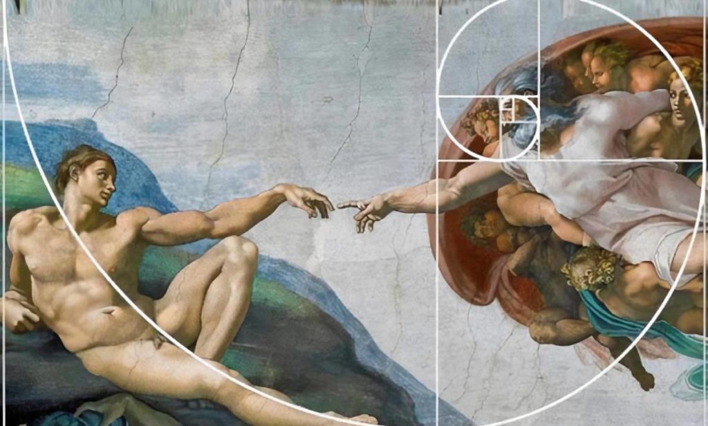 Michelangelo Fibonacci arragement