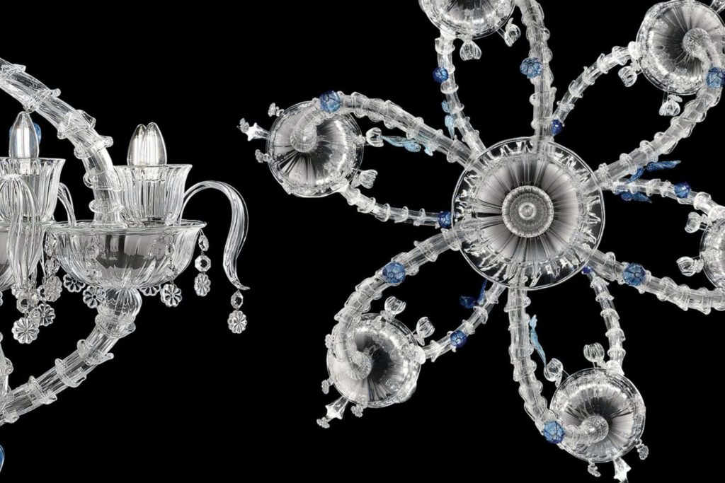 Barovier and Toso chandelier details